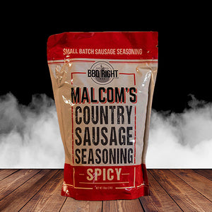 How to BBQ Right- Malcom’s Sausage Seasoning SPICY