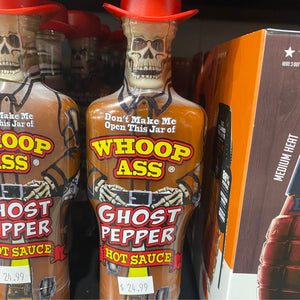 Whoop Ass Ghost Pepper Hot Sauce