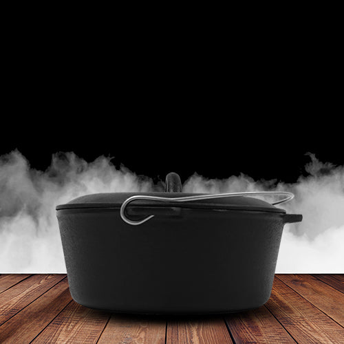 PIT BOSS 12 INCH PRE SEASONED DUTCH OVEN LID INCLUDED