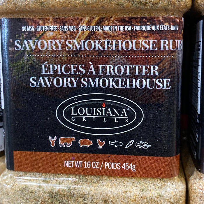 Savoury smokehouse rub