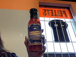 CROIX Valley Pineapple Habanero BBQ and wing sauce