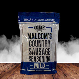 How to BBQ Right- Malcom’s Sausage Seasoning MILD