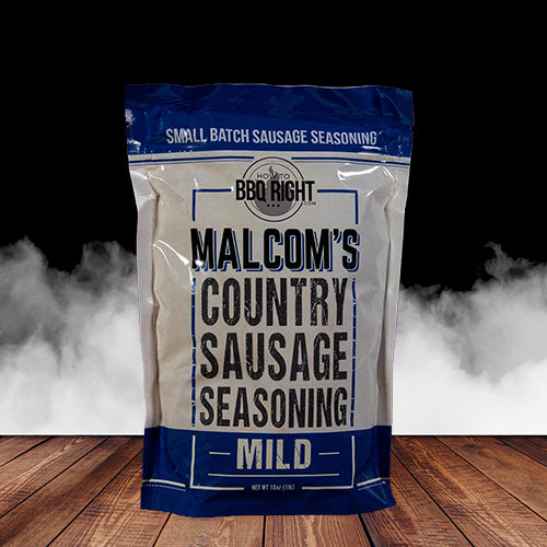 How to BBQ Right- Malcom’s Sausage Seasoning MILD