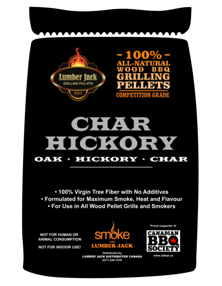 CHAR HICKORY LUMBER JACK BBQ PELLETS