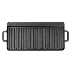 PIT BOSS DUAL SIDED GRIDDLE 10X20 INCHES