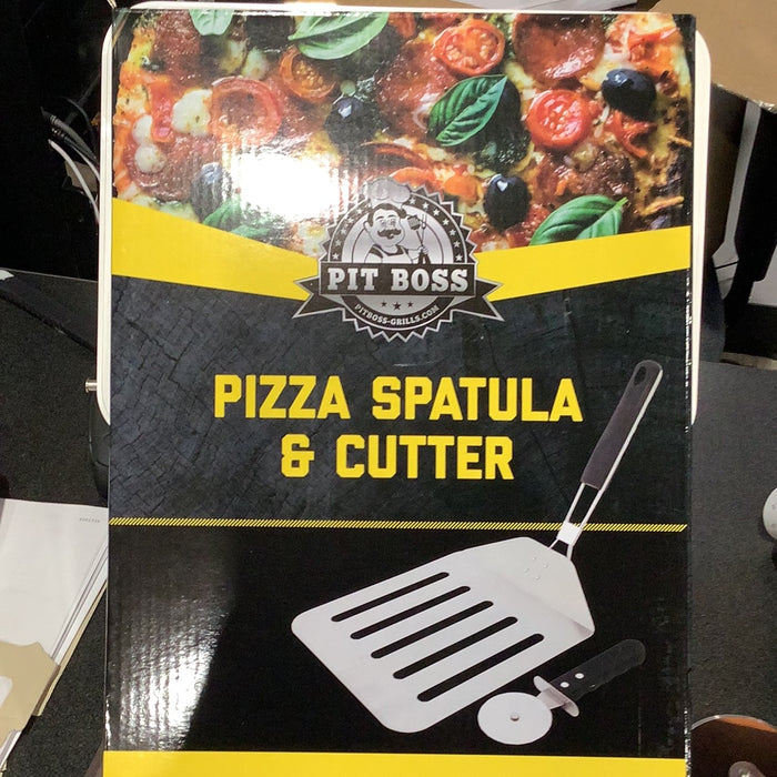Pizza spatula & cutter - pit boss