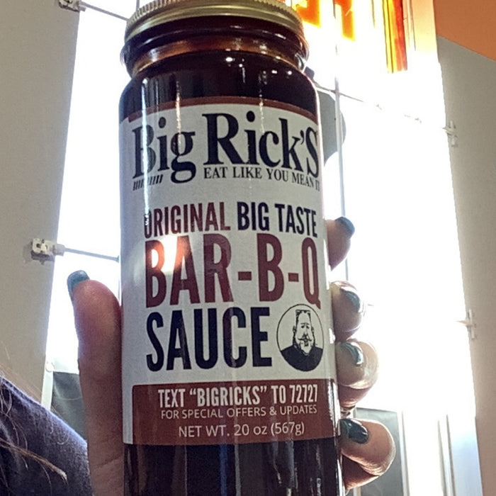 Big Rick’s Original BBQ sauce