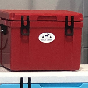 25 LTR CHILLY ICE BOX COOLER CANOE RED