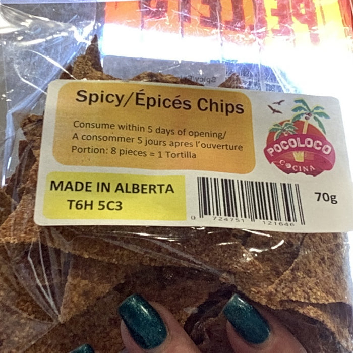 Poco Loco Spicy chips