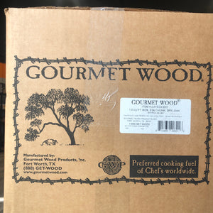 GOURMET WOOD OAK WOOD CHUNKS 1.5 CU FT BOX