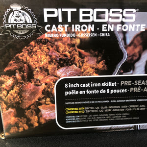 PIT BOSS 8 INCH CAST IRON SKILLET