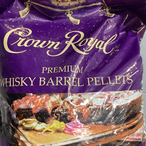 20lb bags crown royal wiskey barrel pellets